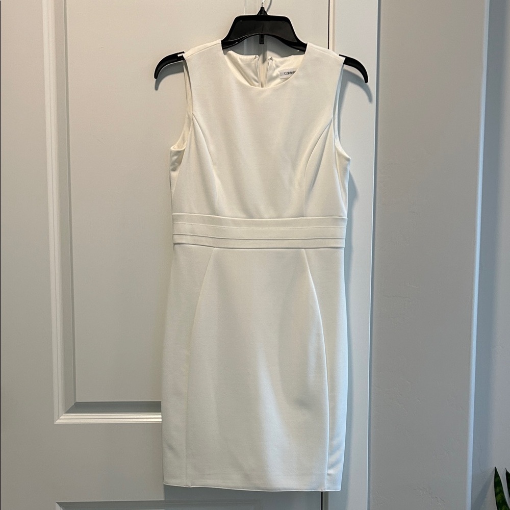 Calvin Klein White Dress